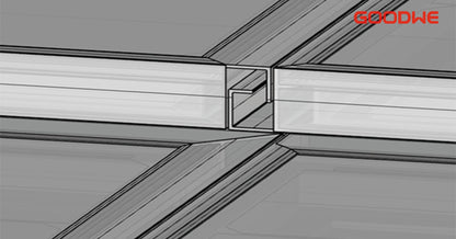 Double Sided Solar Power Car Port